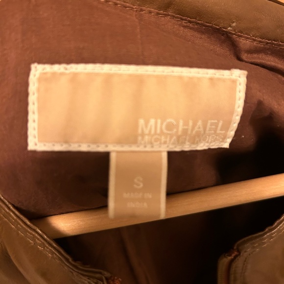 Michael Kors Leather Jacket - Picture 3 of 3
